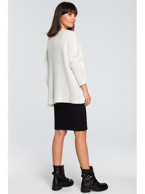 BeWear BeWear Sweter bk018 Écru Custom Fit