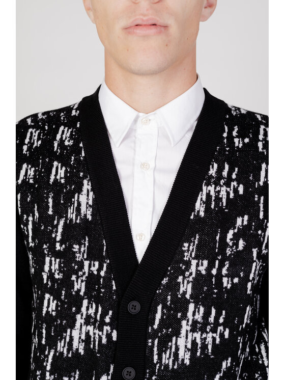 Antony Morato Antony Morato Ζακέτα REGULAR FIT IN FILATO Μαύρο Regular Fit