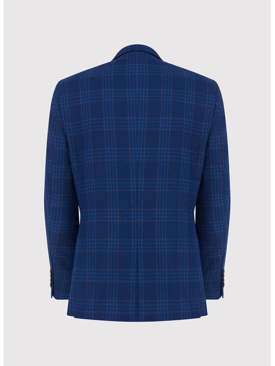 Pako Lorente Pako Lorente Marynarka P23WP-3X-002 Granatowy Slim Fit