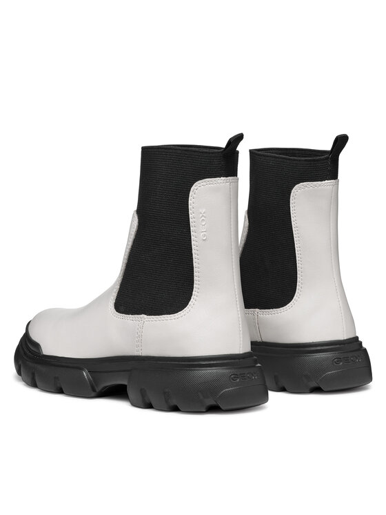 Geox Geox Ботуши J Junette Girl J46HVC 0BCNH C1M9B M Екрю