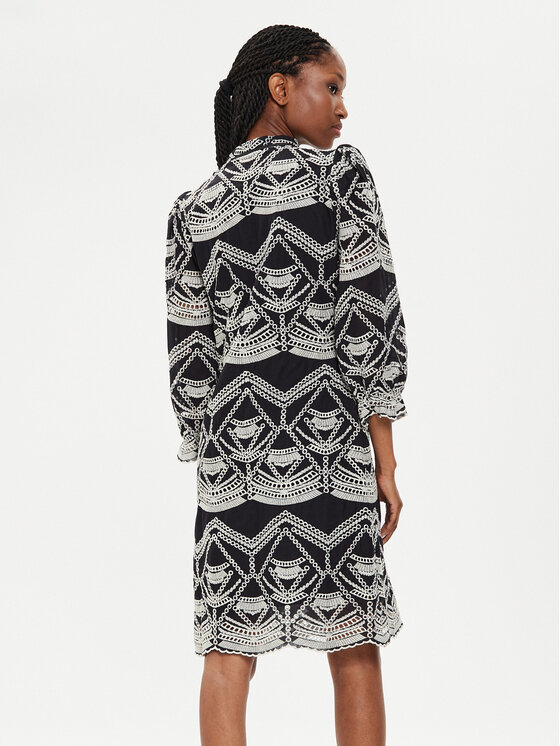 Bruuns Bazaar Bruuns Bazaar Rochie de zi Abami BBW3919 Negru Regular Fit