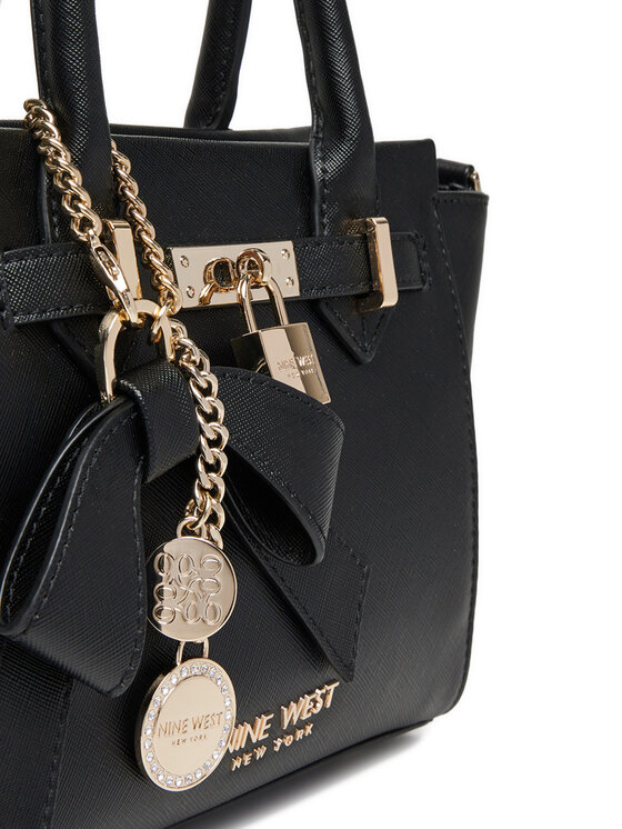 Nine West Nine West Kabelka CEO-Chelsea-Charm-I-LX10187 Čierna