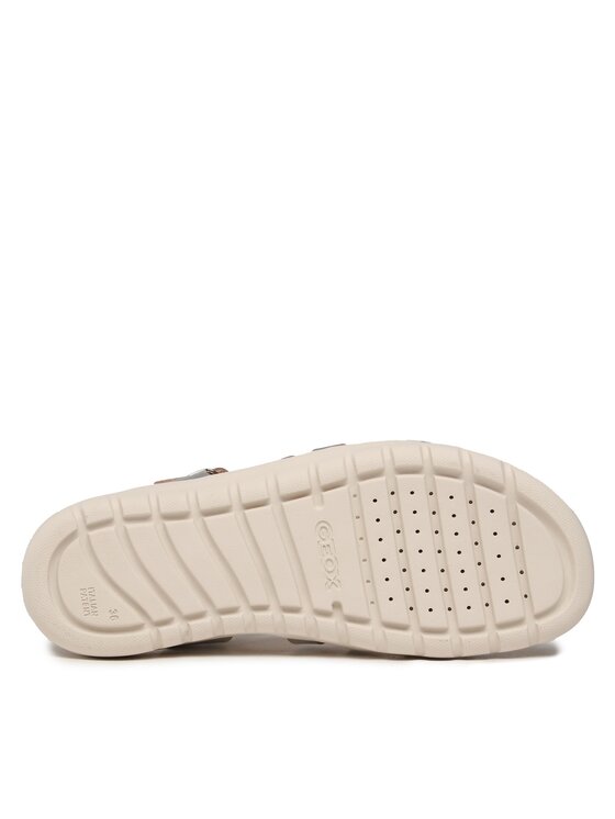 Geox Geox Sandale J Sandal Soleima Gir J35GSB000CFC1007 D Srebrna