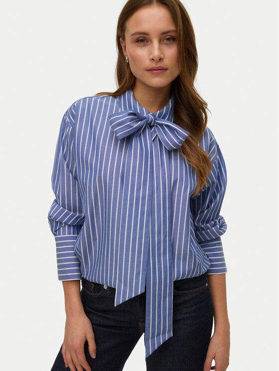 Vero Moda Vero Moda Marškiniai Islunn 10342449 Mėlyna Regular Fit