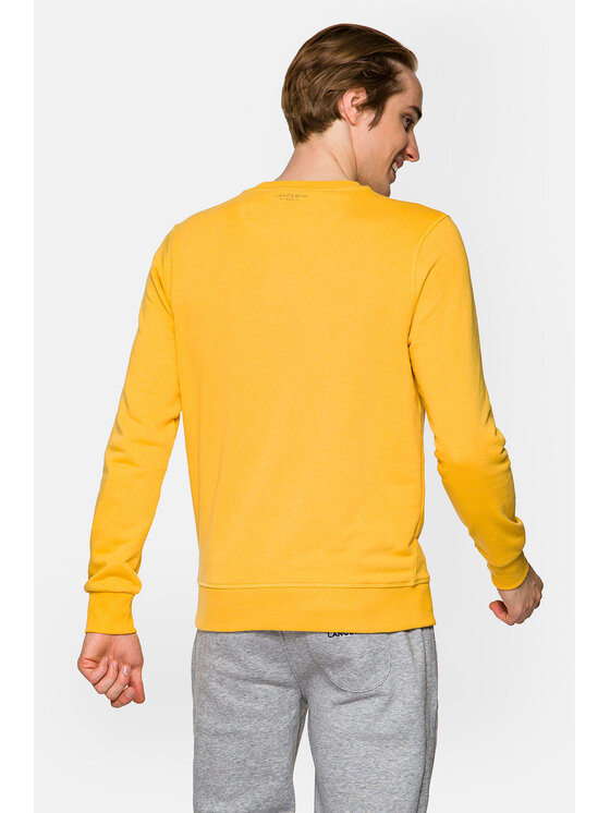 Lancerto Lancerto Bluza Omar Żółty Regular Fit