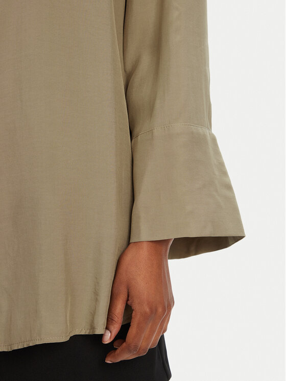 ACCESS FASHION ACCESS FASHION Košulja 53-7027-437 Zelena Loose Fit