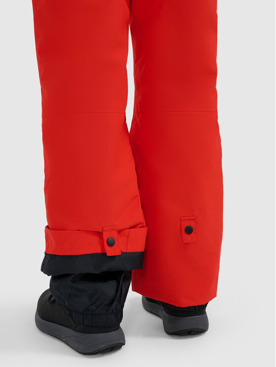 4F 4F Spodnie narciarskie SKI CLASSIC Czerwony Regular Fit