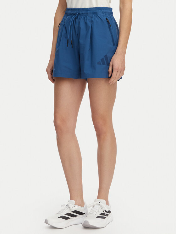 adidas adidas Pantaloni scurți sport Z.N.E. KF0579 Bleumarin Loose Fit