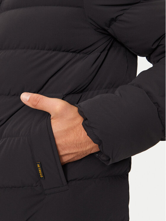 Hetregó Hetregó Pūkinė striukė William 8N435R Juoda Regular Fit