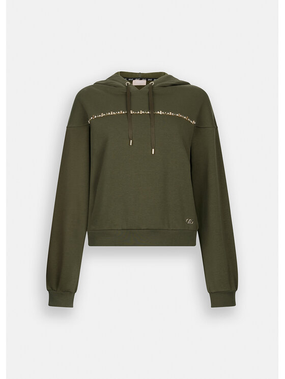 Liu Jo Liu Jo Felpa TF5113FS32190515 Verde Regular Fit