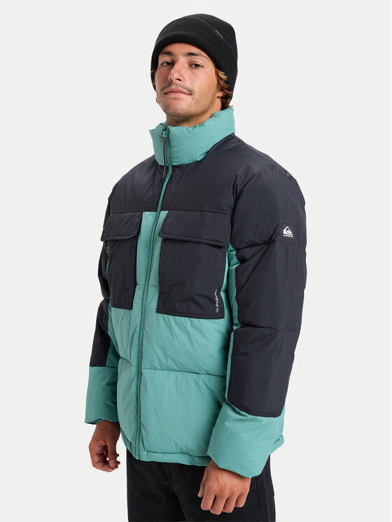 Quiksilver Quiksilver Zimné bundy Stay Puff EQYJK04179 Tyrkysová Regular Fit