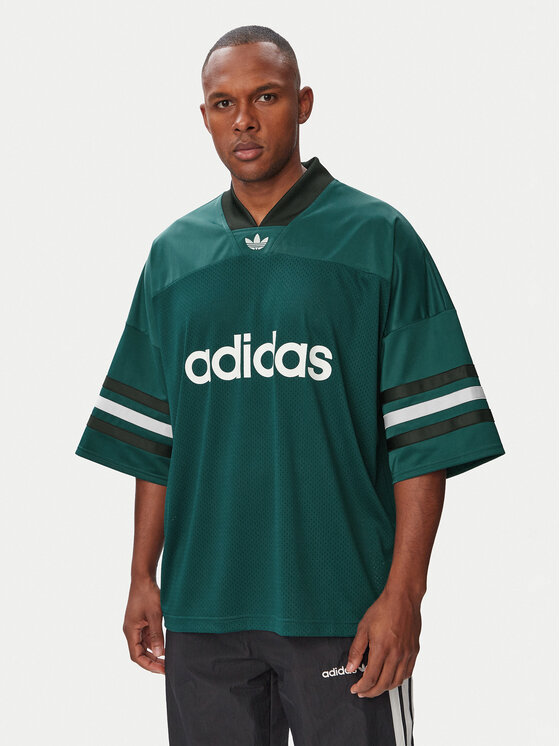 adidas Tricou Adicolor KR1401 Verde Loose Fit