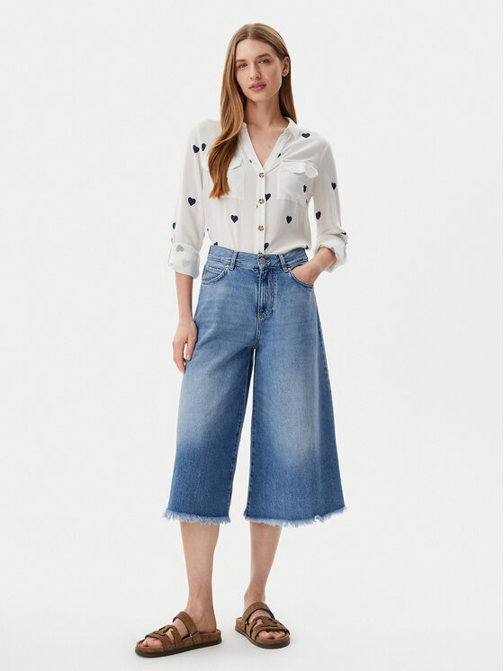 Vero Moda Vero Moda Πουκάμισο Bumpy 10275283 Λευκό Regular Fit