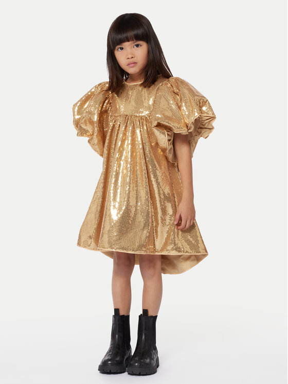 Marc Jacobs Marc Jacobs Елегантне плаття W60242 M Золотий Regular Fit