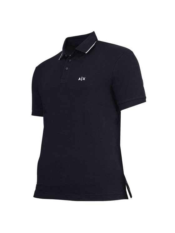 Armani Exchange Armani Exchange Polo 30616 Niebieski Comfort Fit