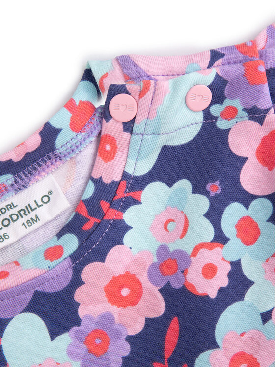 Coccodrillo Coccodrillo Літня сукня WC5129201HGN Фіолетовий Regular Fit