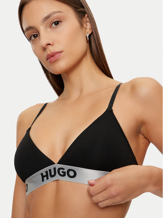 HUGO HUGO Podprsenka Bralette 50525383 Černá