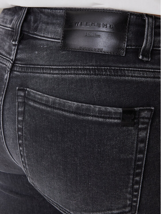 Weekend Max Mara Weekend Max Mara Džinsi Rapallo 2615181071 Melns Skinny Fit