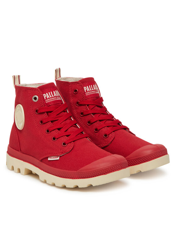 Palladium Palladium Schnürstiefeletten Pampa Duo Chrome 74470-656-M Rot