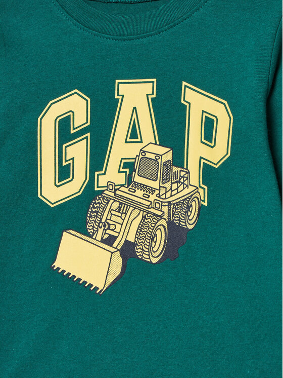 Gap Gap Μπλουζάκι 609705-02 Πράσινο Regular Fit