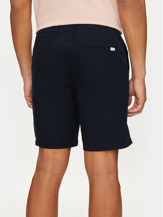 Selected Homme Selected Homme Bavlnené šortky Slhregular-Karl 16092367 Tmavomodrá Regular Fit
