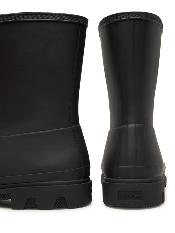 Hunter Hunter Cizme de cauciuc Downpour Short HFRM0002251 Negru