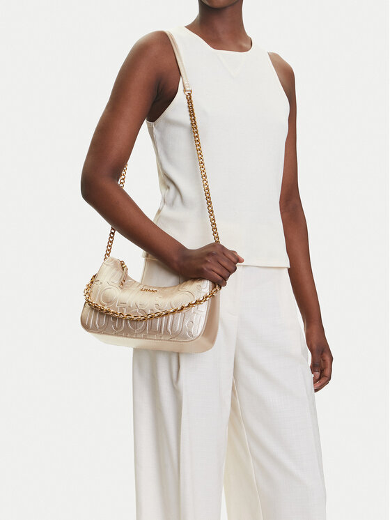 Liu Jo Liu Jo Ročna torba Ecs S Hobo AA5056 E0538 Zlata