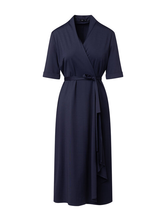 QUIOSQUE QUIOSQUE Sukienka letnia Quiosque 4VS020802 Granatowy Regular Fit