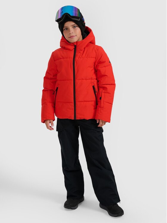 4F 4F Giacca da sci 4FJRAW25TTJAM1041-62S Rosso Regular Fit