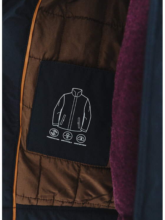 Pako Lorente Pako Lorente Kurtka przejściowa P25WF-5X-002 Granatowy Classic Fit