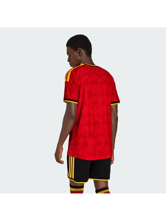 adidas adidas Koszulka techniczna Belgia Czerwony Slim Fit
