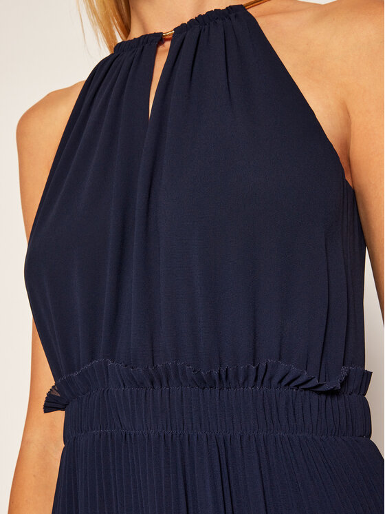 MICHAEL Michael Kors MICHAEL Michael Kors Coctailkleid Chain MB98X037R3 Dunkelblau Regular Fit