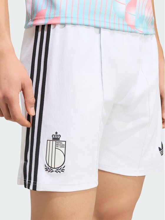 adidas adidas Szorty sportowe 161607 Biały Regular Fit