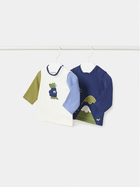 Mayoral Mayoral 2er-Set Blusen 2.001 Bunt Regular Fit