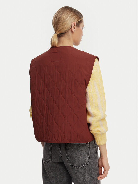 Quiksilver Quiksilver Vestă Kalong EQWJK03085 Negru Boxy Fit