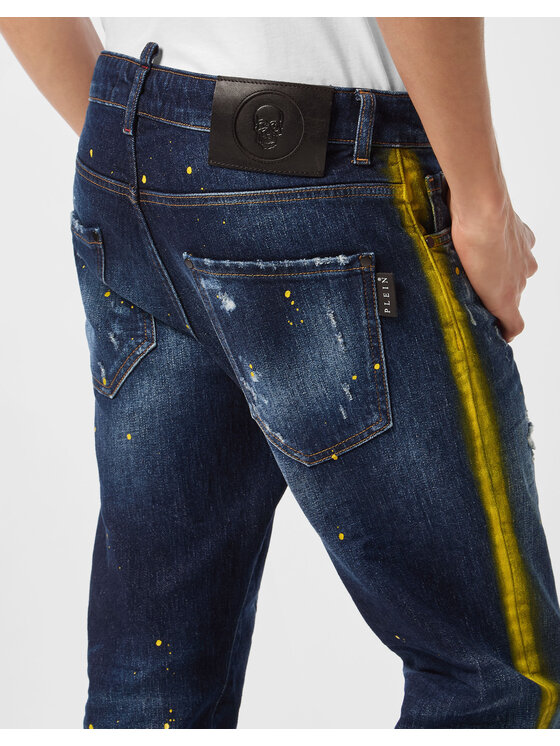 PHILIPP PLEIN PHILIPP PLEIN Jeansy 26869 Niebieski Skinny Fit