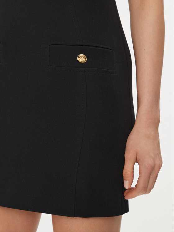 Silvian Heach Silvian Heach Koktejlové šaty Melli GPP24388VE Čierna Slim Fit