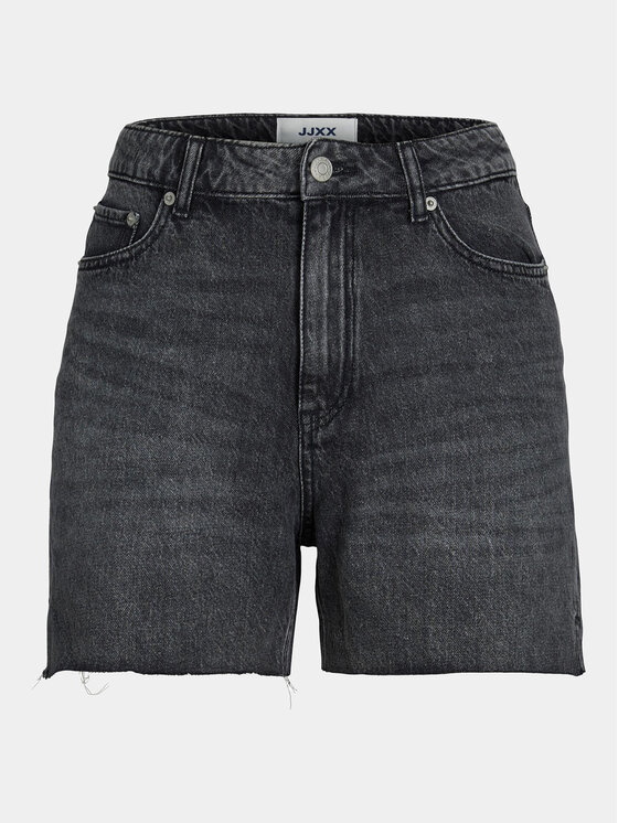 JJXX JJXX Szorty jeansowe 12227837 Szary Straight Fit