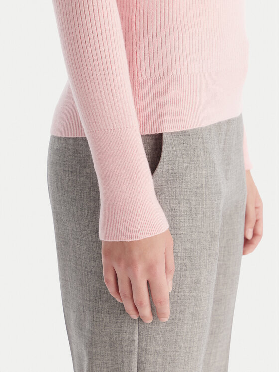 Patrizia Pepe Patrizia Pepe Sweater 2K0331/K7S0-M555 Rózsaszín Regular Fit