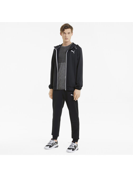 Puma Puma Bluza Puma RTG FZ Hoodie Czarny Regular Fit