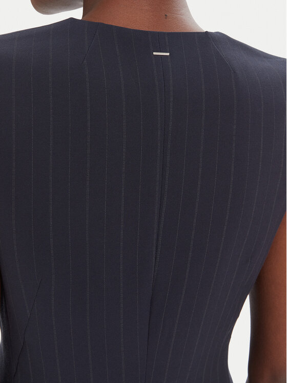 BOSS BOSS Obleková vesta Julinia 50548493 Tmavomodrá Regular Fit