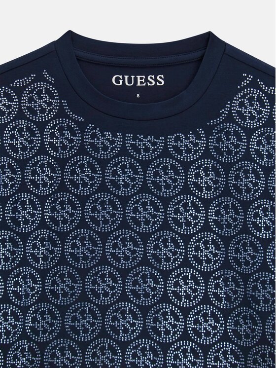 Guess Kids Guess Kids Tank top 183790 Niebieski Classic Fit