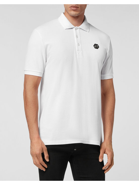 PHILIPP PLEIN PHILIPP PLEIN Polo 2399 Bianco Slim Fit