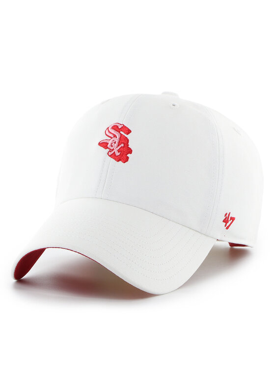 47 Brand 47 Brand Czapka z daszkiem MLB Chicago B-CHPCU06GWS Biały