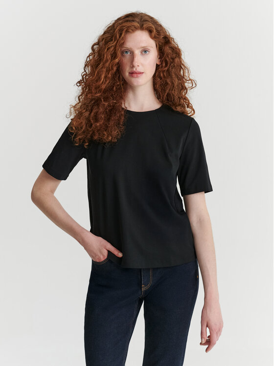 TATUUM TATUUM Bluzka IKA Czarny Classic Fit