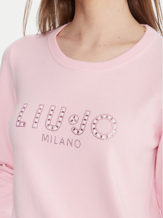Liu Jo Liu Jo Kampsun TF5248 MS63L Roosa Regular Fit