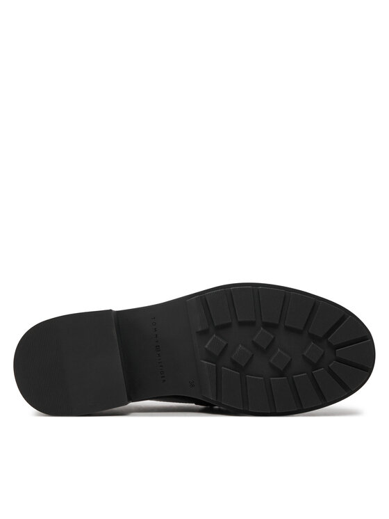 Tommy Hilfiger Tommy Hilfiger Сліпери Th Penny Loafer FW0FW08029 Чорний