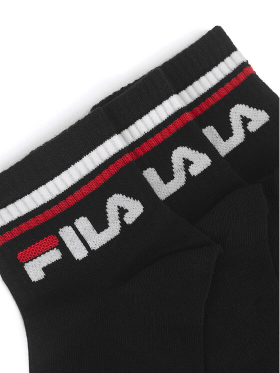 Fila Fila Skarpety krótkie F9398-AW24 (3-pack) Czarny