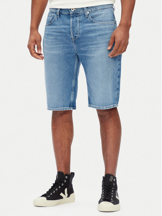 Pepe Jeans Pepe Jeans Farmer rövidnadrág PM801079 Kék Loose Fit