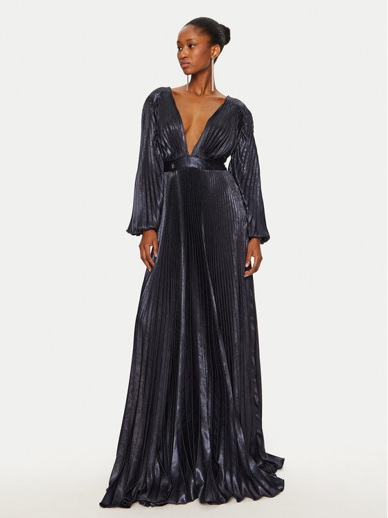 Babylon Babylon Estélyi ruha S00813 Sötétkék Regular Fit